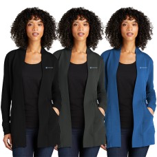 Port Authority® Ladies Microterry Cardigan